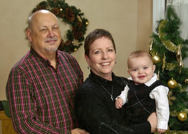 Dave & Barbara Leapard
with Grandson Charlie  2008