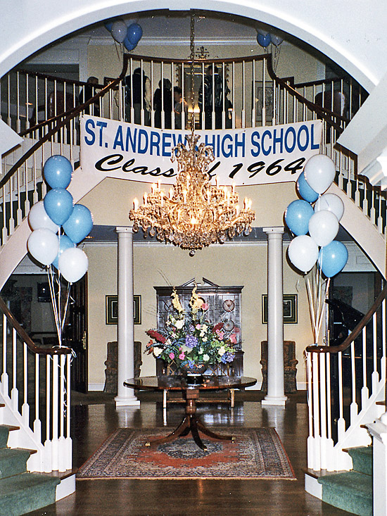 Country Club Of Charleston Foyer
At Previous (and coming)
St. Andrew's Reunion...